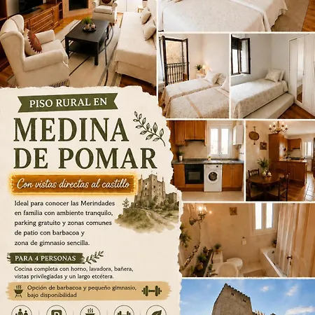 Piso Rural Enfrente Del Castillo Ferienhaus *